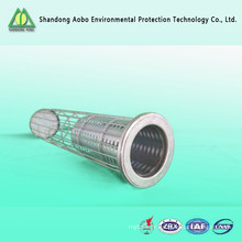 stainless steel dust filter bag cage with venturi